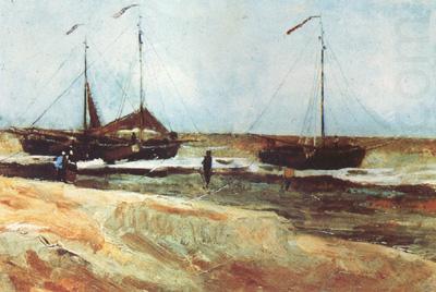Vincent Van Gogh Beach at Scheveningen in Calm Weather (nn04) china oil painting image
